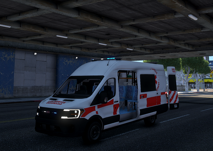 (Ambulance) Vapid Van - 9 Seater (non ELS) (LF)