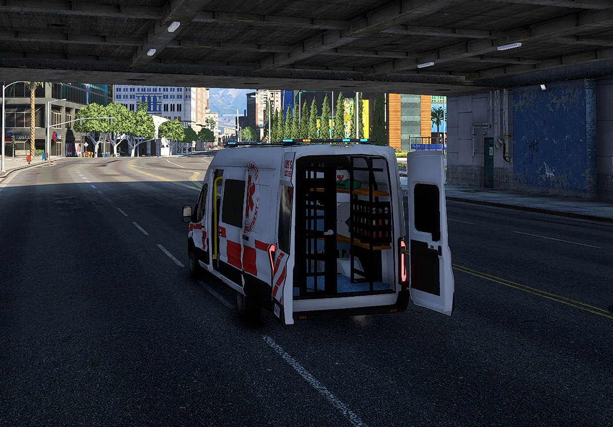 (Ambulance) Vapid Van - 9 Seater (non ELS) (LF)
