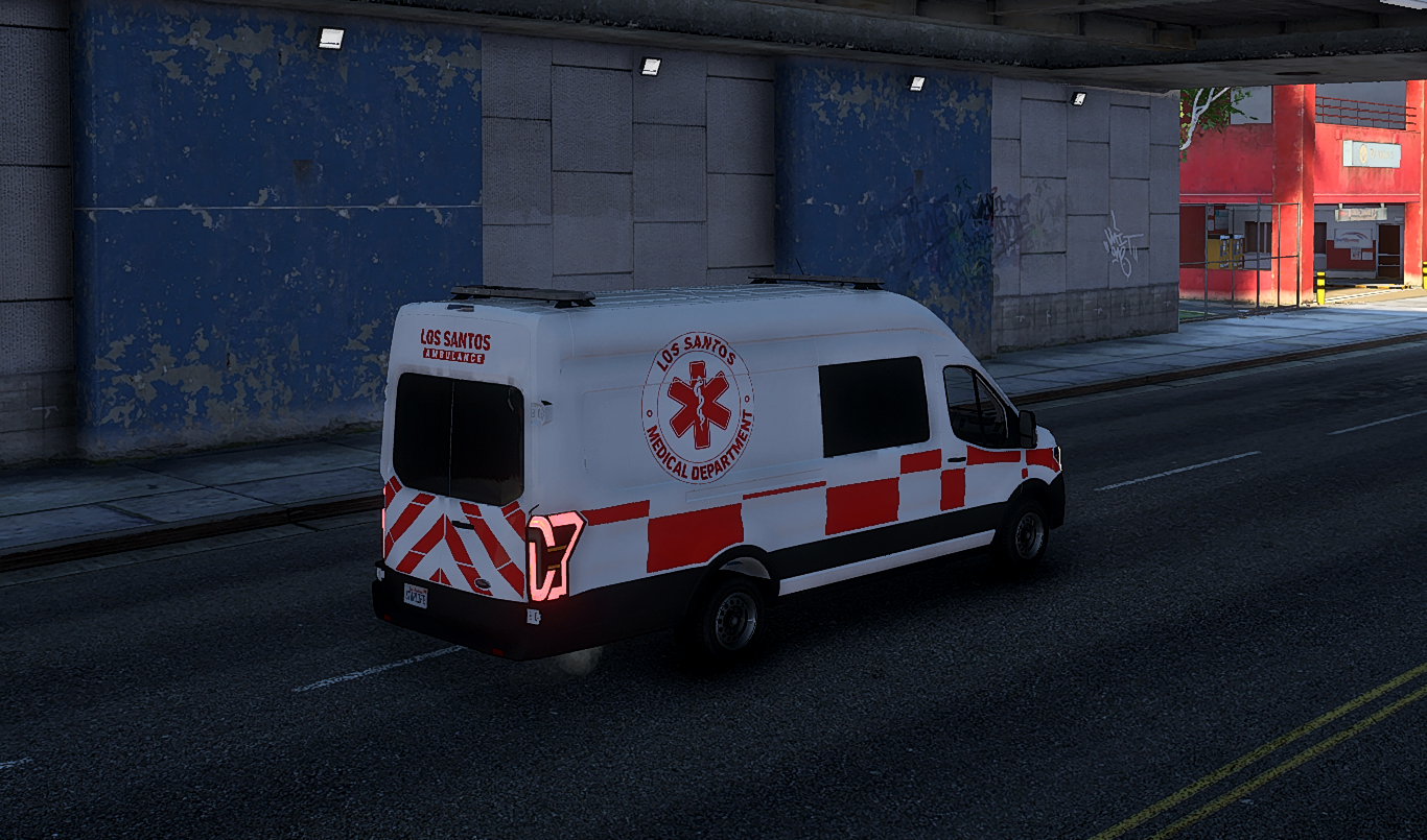 (Ambulance) Vapid Van - 9 Seater (non ELS) (LF)